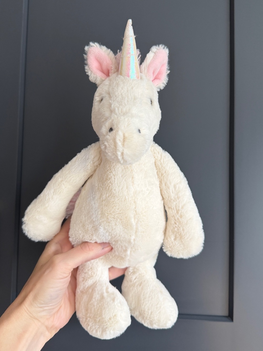 Jellycat “Retired Collectible” Bashful Unicorn Plush Stuffed Animal